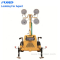 Industrial Portable Light Tower for Construction Lighting